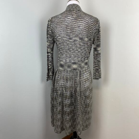 Susan Lawrence Space Dyed Loose Knit Belted Duster Cardigan Large - Picture 5 of 9